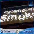 Outdoor advertising acrylic face led light custom business signs